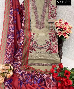 KYNAH 2166 A PAKISTANI COTTON SUITS ONLINE