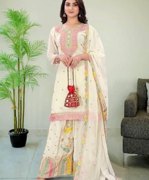 LC 1200 B DESIGNER GEORGETTE SALWAR SUITS