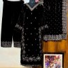 LC 1312 B DESIGNER VELVET SALWAR SUITS