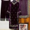 LC 1312 D DESIGNER VELVET SALWAR SUITS