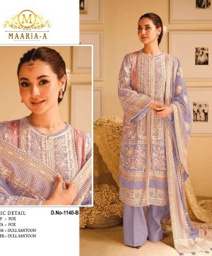 MAARIA A 1140 B PAKISTANI SUITS WHOLESALE