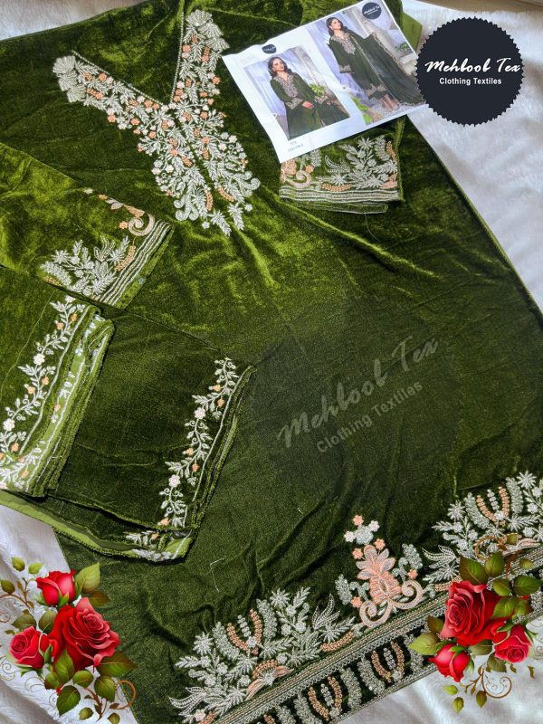 MEHBOOB TEX 1198 E VELVET PAKISTANI SUITS