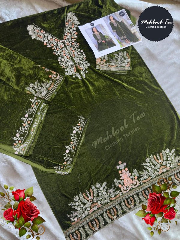 MEHBOOB TEX 1198 E VELVET PAKISTANI SUITS