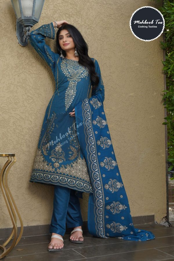 MEHBOOB TEX 1403 B PAKISTANI COTTON SUITS ONLINE