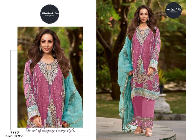 MEHBOOB TEX 1472 E F G H PAKISTANI SUITS ONLINE