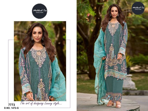 MEHBOOB TEX 1472 E F G H PAKISTANI SUITS ONLINE