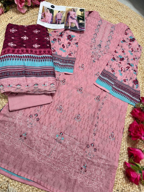 MEHBOOB TEX 1492 COTTON EMBROIDERED SUITS