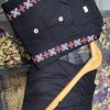 MF BLACK RAYON POCKET KURTA WHOLESALE ONLINE