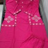 MF PINK RAYON POCKET KURTA WHOLESALE ONLINE