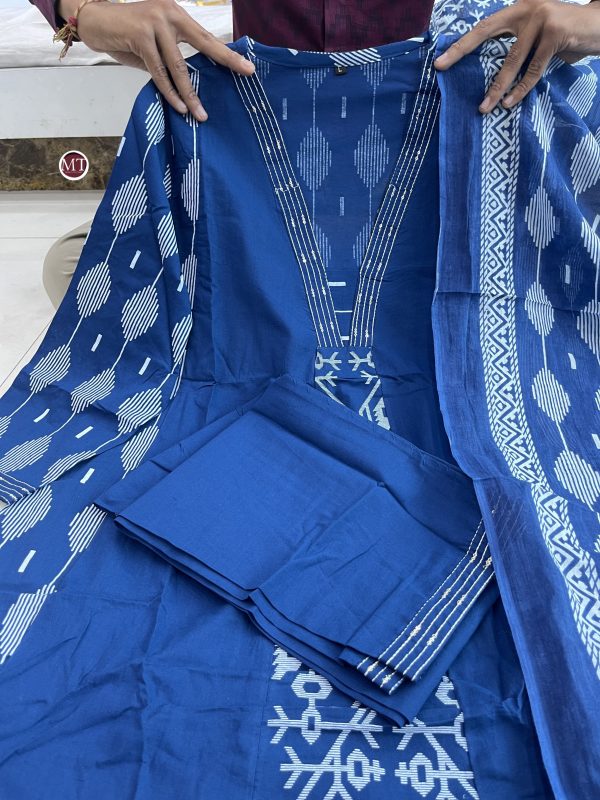 MURTI TRENDS BLUE KURTI WHOLESALE