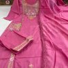 MURTI TRENDS PINK POCKET HAND WORK KURTI