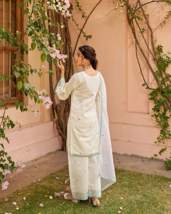 MURTI TRENDS SKY BLUE WEDDING SPECIAL BUL BUL SUITS