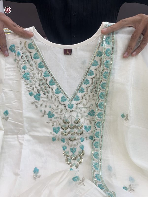 MURTI TRENDS SKY BLUE WEDDING SPECIAL BUL BUL SUITS