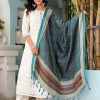 NEW CHIKANKARI DESIGN SUITS IN COLOR DUPATTA