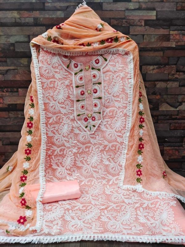 RN SILK MILL HEAVY CHANDERI MATERIALS SUITS