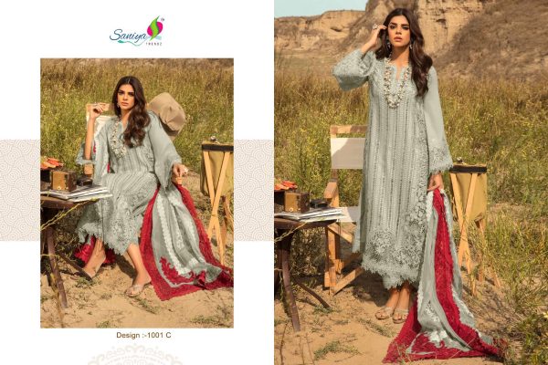 SANIYA TRENDZ 1001 B C D SAIRA SAKIRA VOL 1 SALWAR SUITS