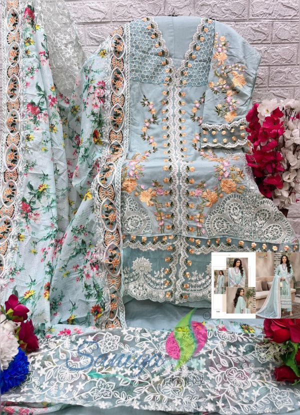 SANIYA TRENDZ 6002 SAIRA SAKIRA VOL 6 SALWAR SUITS