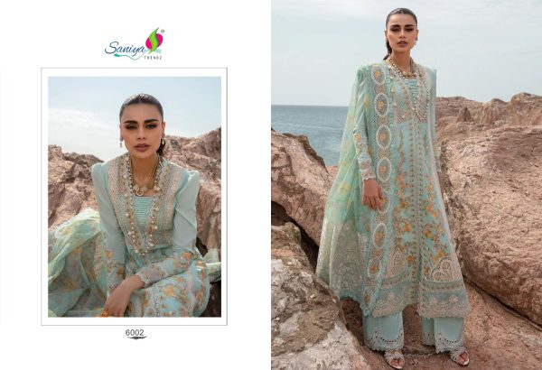 SANIYA TRENDZ 6002 SAIRA SAKIRA VOL 6 SALWAR SUITS