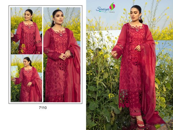 SANIYA TRENDZ 7110 MARIA B PAKISTANI SALWAR SUITS