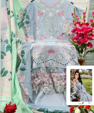 SANIYA TRENDZ 9000 A RANG RASIYA VOL 9 COTTON SUITS