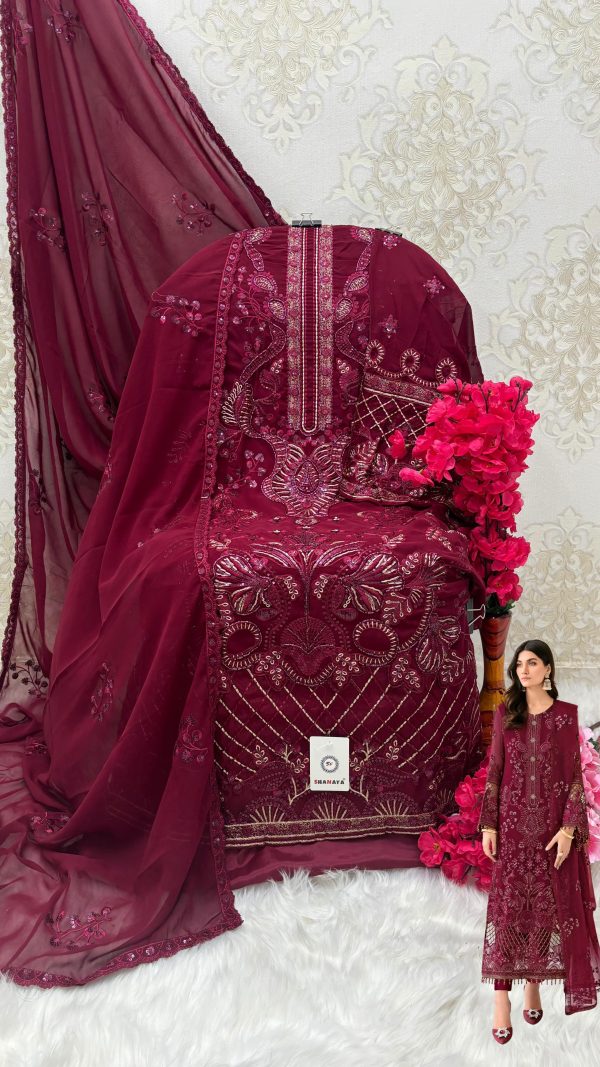 SHANAYA FASHION S 170 ROSE PAKISTANI SUITS ONLINE