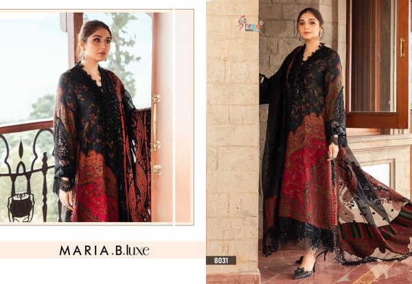 SHREE FABS 8031 MARIA B LUXE COTTON SALWAR SUITS