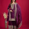 SHREE HARI NSR 800 B DESIGNER TOP SHARARA SUITS