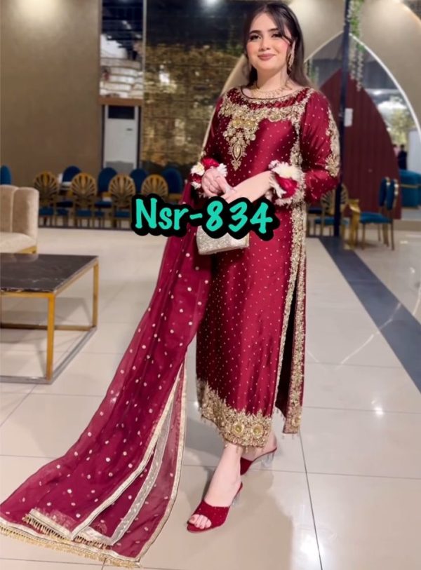 SHREE HARI NSR 834 DESIGNER SALWAR SUITS WHOLESALE