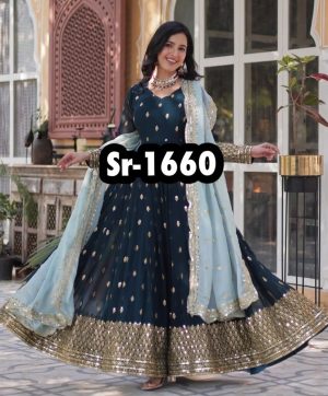 SHREE HARI SR 1660 DESIGNER GOWN WHOLESALE