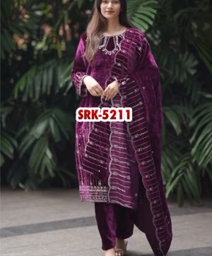 SHREE HARI SRK 5211 DESIGNER VELVET SALWAR SUITS