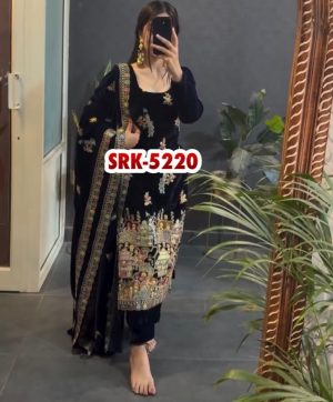 SHREE HARI SRK 5220 DESIGNER VELVET SUITS