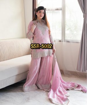 SHREE HARI SSR 5002 DESIGNER TOP GHARARA SUITS