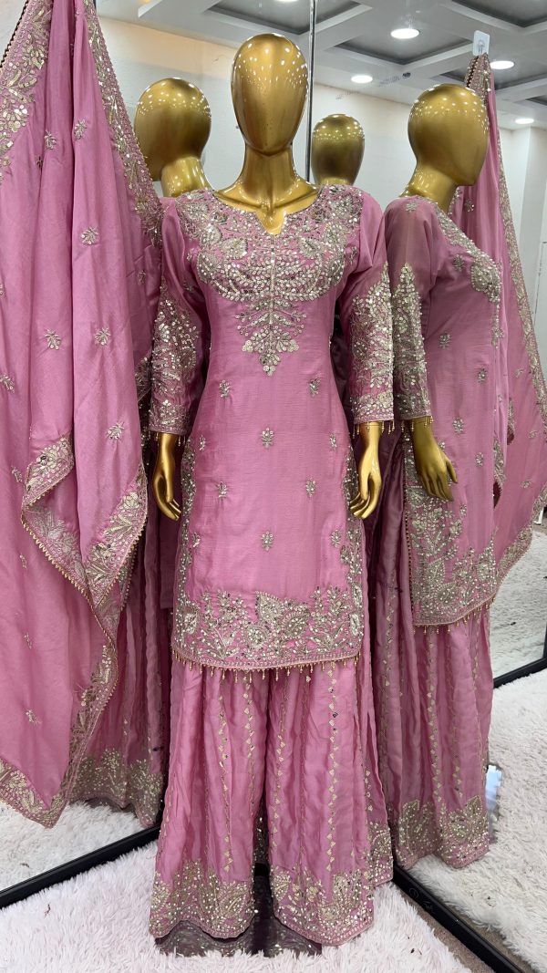 SHREE HARI SSR 5002 DESIGNER TOP GHARARA SUITS