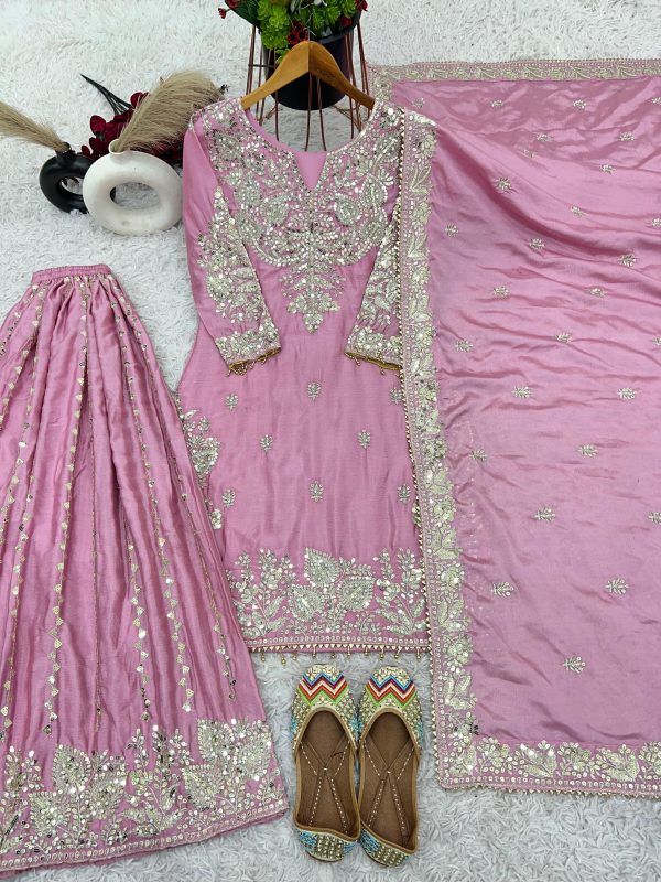 SHREE HARI SSR 5002 DESIGNER TOP GHARARA SUITS