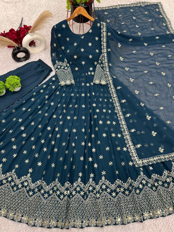 SHREE HARI ZSR 3100 A GOWN WHOLESALE ONLINE