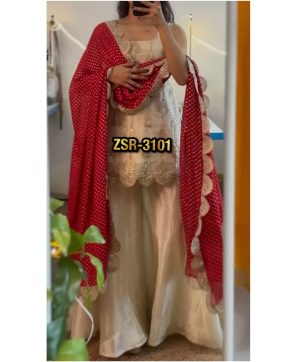 SHREE HARI ZSR 3101 DESIGNER TOP SHARARA ONLINE