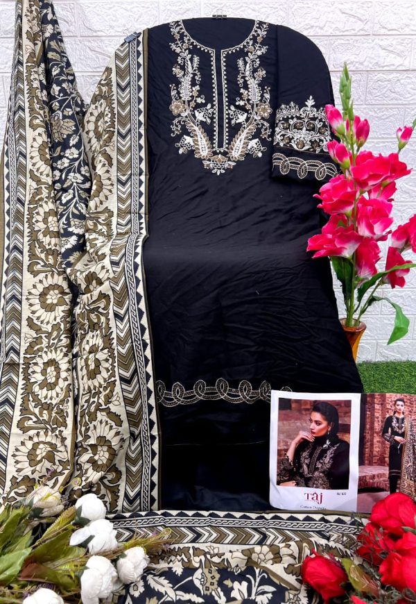 TAJ CREATIONS 572 RAYON PAKISTANI SUITS