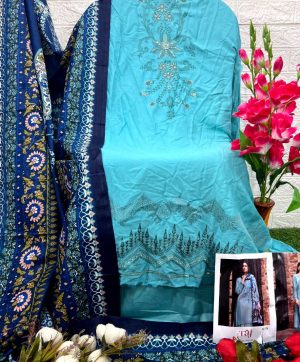 TAJ CREATIONS 574 RAYON PAKISTANI SUITS