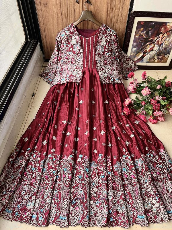 VF 202 C DESIGNER GOWN MANUFACTURER IN INDIA