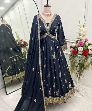 WOMEN WASTRA WW 1149 DESIGNER GOWN WHOLESALE