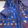 MURTI TRENDS BLUE COTTON ANGRAKHA SUITS SET