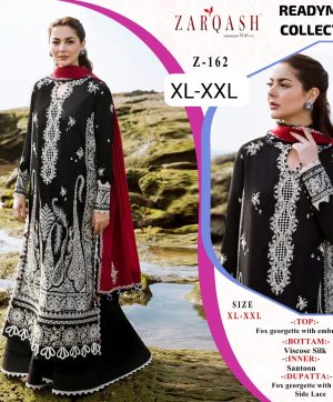 ZARQASH Z 162 READYMADE PAKISTANI SUITS IN INDIA