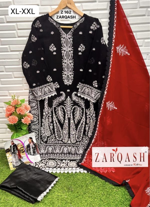 ZARQASH Z 162 READYMADE PAKISTANI SUITS IN INDIA