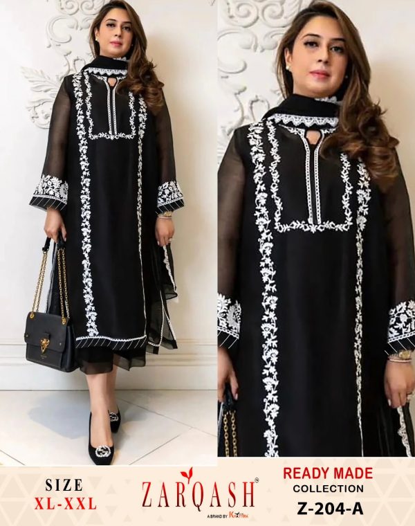 ZARQASH Z 204 A READYMADE SALWAR SUITS