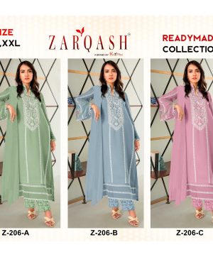 ZARQASH Z 206 A B C READYMADE TUNIC WHOLESALE