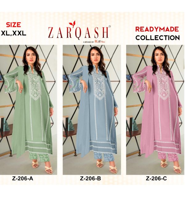 ZARQASH Z 206 A B C READYMADE TUNIC WHOLESALE