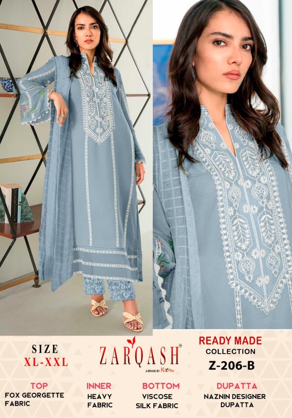 ZARQASH Z 206 A B C READYMADE TUNIC WHOLESALE