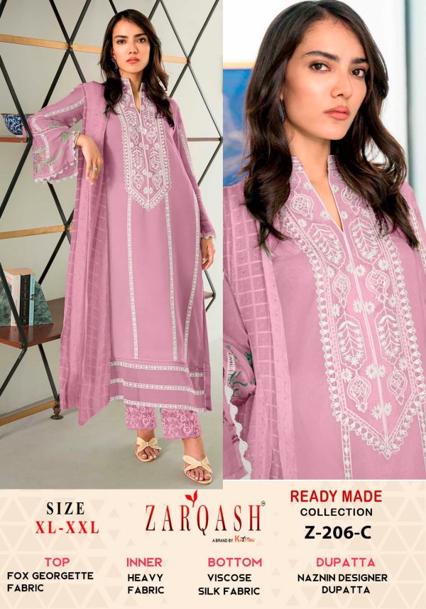 ZARQASH Z 206 A B C READYMADE TUNIC WHOLESALE