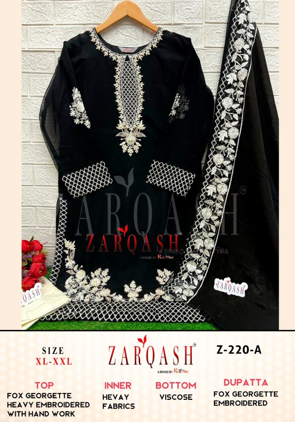 ZARQASH Z 220 A B C D READYMADE TUNIC ONLINE