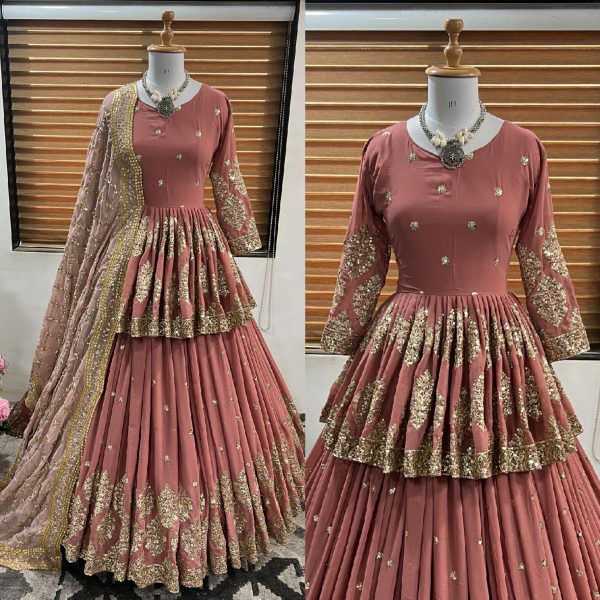 ZEEL FASHION ZF 258 C DESIGNER LEHENGA WHOLESALE